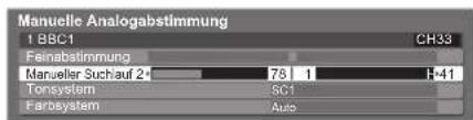 PANASONIC Viera TX-L32GS11 - ■Manueller Suchlauf - 1