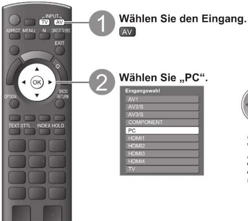 PANASONIC Viera TX-L32GS11 - Anzeigen von PC-Bildern auf dem Fernsehschirm - 1