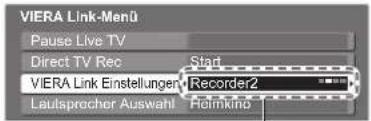 PANASONIC Viera TX-L32GS11 - Bei Anschluss mehrerer ■ Recorder oder Player - 1
