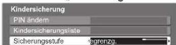 PANASONIC Viera TX-L32GS11 - Sperren von Programmplätzen Kindersicherung - 15