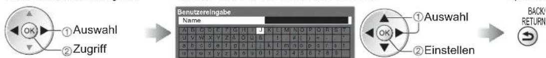 PANASONIC Viera TX-L32GF22 - Benutzereingabe - 1