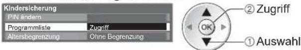 PANASONIC Viera TX-L32GF22 - Sperren von Programmplätzen Kindersicherung - 2