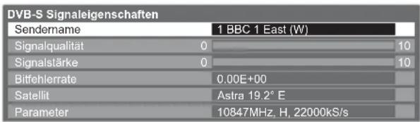 PANASONIC Viera TX-L32GF22 - DVB-Signal überprüfen Signaleigenschaften - 1