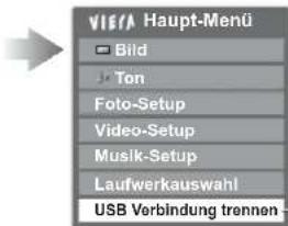 PANASONIC Viera TX-L32GF22 - Entfernen Sie die USB-Einheiten auf sichere Weise - 2
