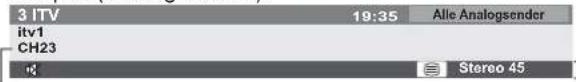 PANASONIC Viera TX-L32GF22 - Anzeigen des Informationsbanners - 3