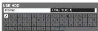 PANASONIC Viera TX-L32GF22 - Bestätigung des USB-Festplattennamens - 3