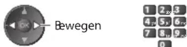 PANASONIC Viera TX-L32EW30S - Bewegen Sie den Cursor und geben Sie die Nummer ein - 1