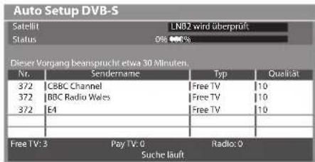 PANASONIC Viera TX-L32EW30S - [Auto Setup DVB-S] - 1