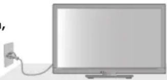 PANASONIC Viera TX-L32EW30S - Handhabung von Netzstecker und Netzkabel - 2