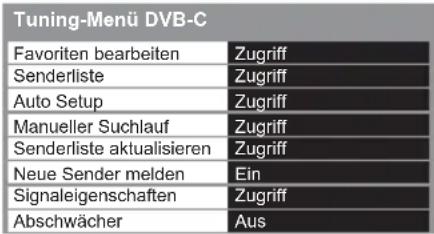 PANASONIC Viera TX-L32ETW5W - Wählen Sie eine der folgenden Funktionen - 1
