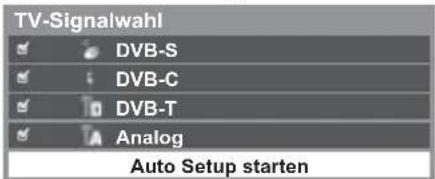 PANASONIC Viera TX-L32ETW5W - Wählen Sie [Auto Setup starten] - 1