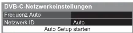 PANASONIC Viera TX-L32ETW5W - [Auto Setup DVB-S] 4 [DVB-C-Netzwerkeinstellungen] - 2