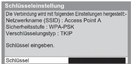 PANASONIC Viera TX-L32ETW5W - Rufen Sie den Eingabemodus für den Verschlüsselungscode auf - 1