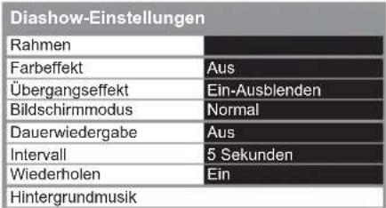 PANASONIC Viera TX-L32ETW5W - Wählen Sie den gewünschten Eintrag aus, und nehmen Sie die Einstellung vor - 1