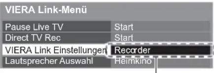 PANASONIC Viera TX-L32ETW5W - Wählen Sie das Gerät, auf das Sie zugreifen möchten - 1