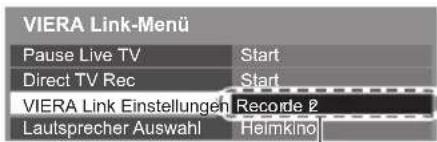 PANASONIC Viera TX-L32ETF52 - Bei Anschluss mehrerer Recorder oder Player - 1