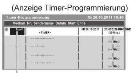 PANASONIC Viera TX-L32ETF52 - Wählen Sie die Funktion ([Scart], [USB - HDD] oder [Erinnerung]) - 1