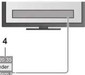 PANASONIC Viera TX-L32ETF52 - Anzeigen des Informationsbanners - 2