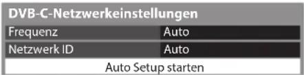 PANASONIC Viera TX-L32DT30Y - [DVB-C-Netzwerkeinstellungen] - 1