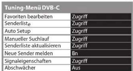 PANASONIC Viera TX-L32DT30Y - Abstimmen und Bearbeiten von Programmen(DVB) - 6