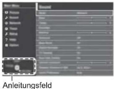 PANASONIC Viera TX-55CXW704 - Wählen Sie den gewünschten Eintrag - 1