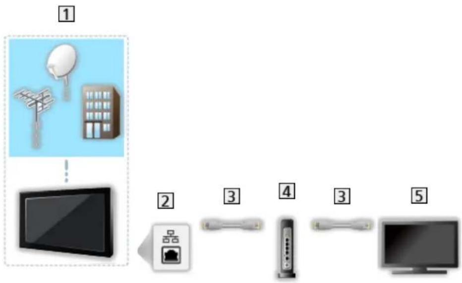 PANASONIC TX-49FXN688 - Anschluss - 1
