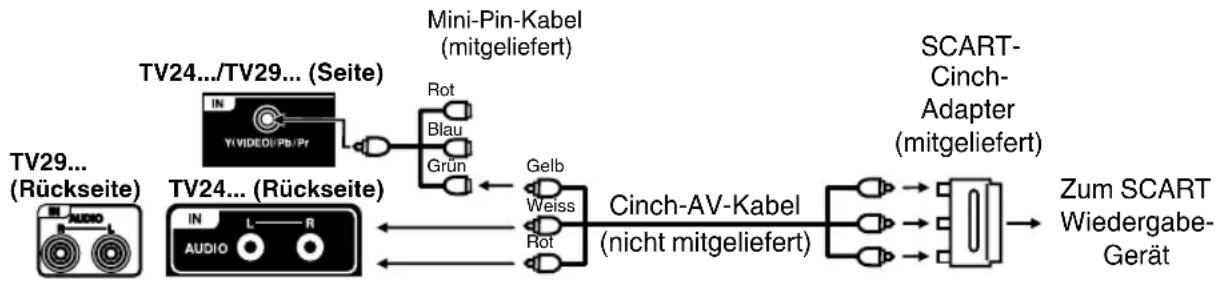 ORION TV29LB129S - Verschiedene Geräte anschließen - 1
