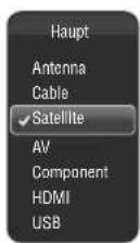 ORION TV29LB129S - Gespeicherte Sender / Eingang wählen - 1