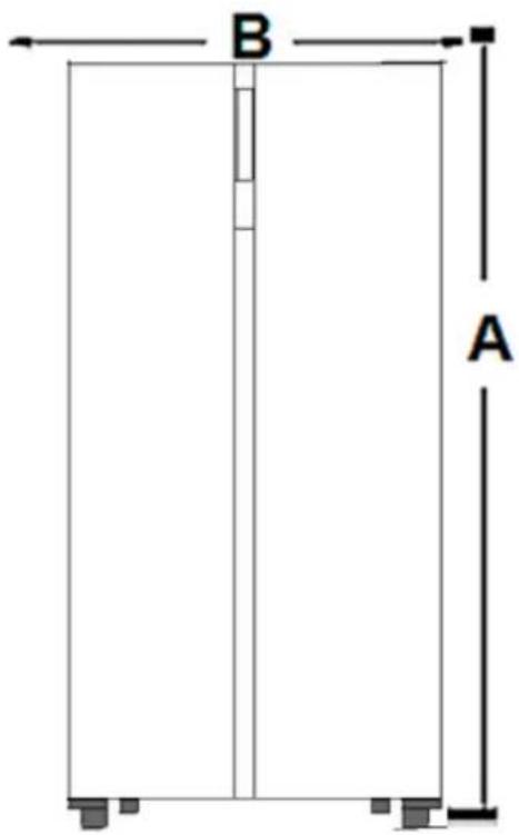 PKM SBS436.4A+NF IX - Space requirement - 1
