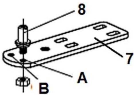 PKM KS165 - CHANGE OF THE HINGE POSITION: - 4