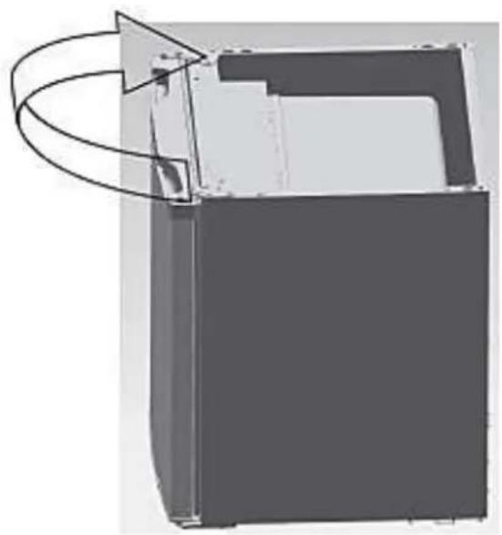 PKM KS105.A++T2 - Changing of the hinge position - 3
