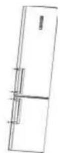 PKM KG300.4A++NF - Changing of the position of the door handle - 2