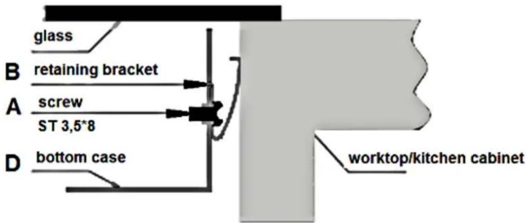 PKM KF4 2KB - Fixing of the retaining brackets - 2