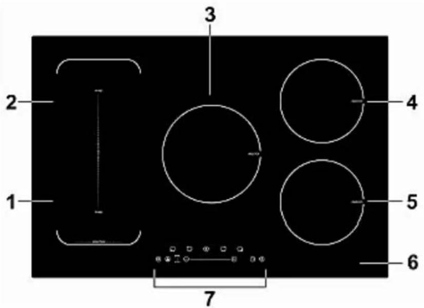 PKM IN5-FZ - Hob and control panel - 1