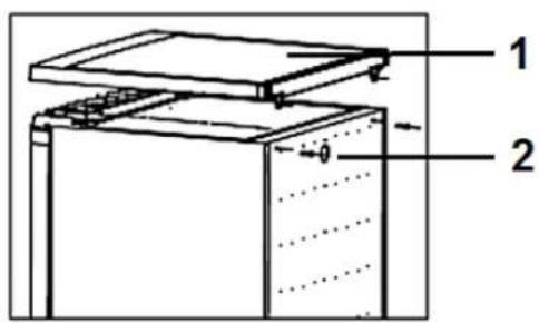 PKM GS83.4A++T3 - CHANGE OF THE HINGE POSITION: - 1