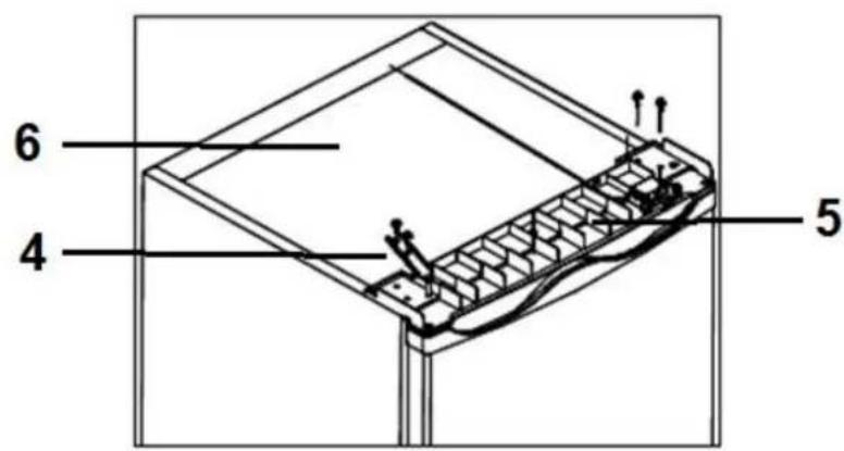 PKM GS83.4A++T3 - CHANGE OF THE HINGE POSITION: - 6