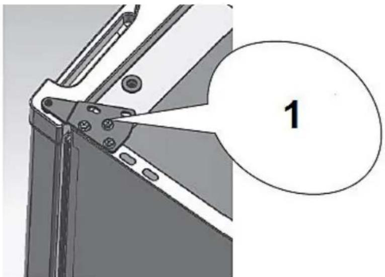 PKM GS75.4A+T2 - Changing of the hinge position - 2
