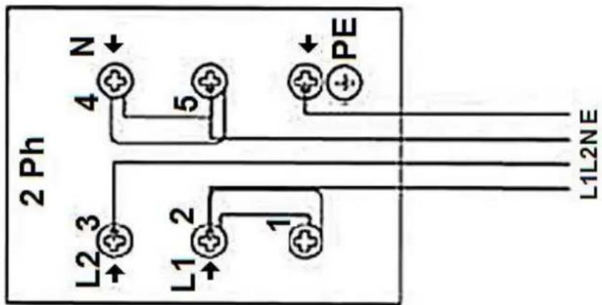 PKM BIC8 2KB GK IX-3 - Connection diagram - 2