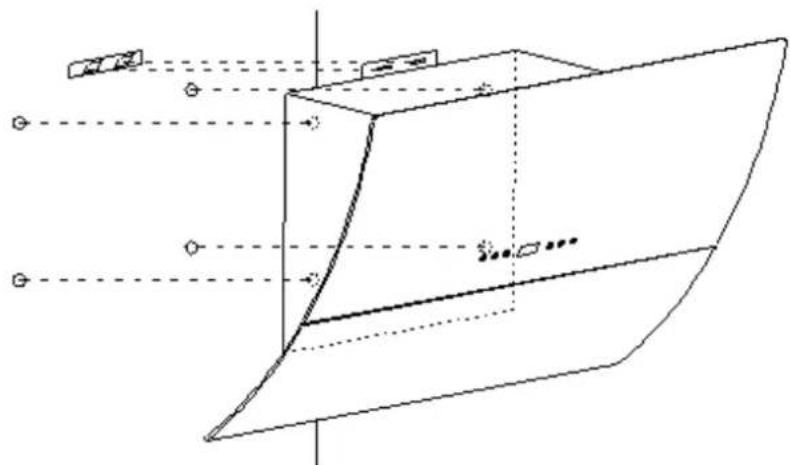 PKM 9878 LZ - Installation steps (extraction mode) - 2