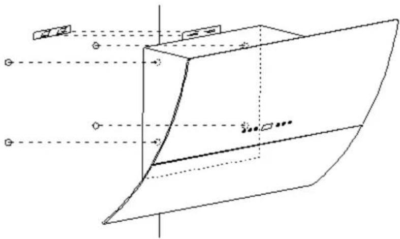 PKM 9080 WZ - Installation steps (extraction mode) - 2
