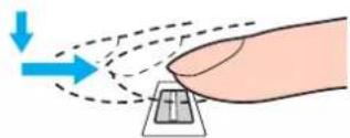 SONY Vaio VGN-AW41ZF - To register a fingerprint - 4