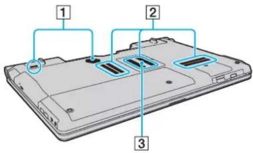 SONY Vaio VGN-AW41ZF - Bottom - 1