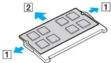 SONY Vaio VPCYB2M1E - Removing and Installing a Memory Module - 2