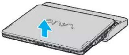 SONY Vaio VGN-FS195XP - Disconnecting your computer from the port replicator - 1