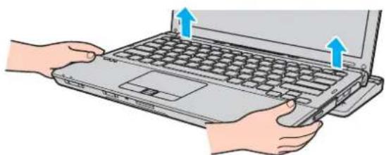 SONY Vaio VGN-SR57S - So trennen Sie den Computer von der Dockingstation - 4