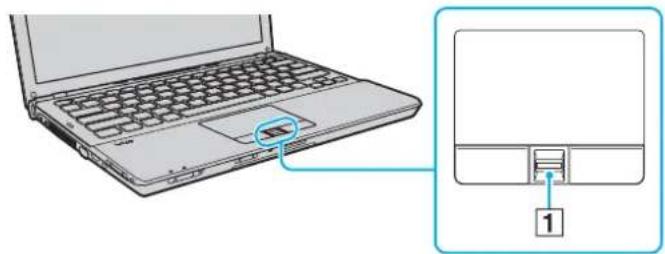 SONY Vaio VGN-SR57S - So registrieren Sie einen Fingerabdruck - 1