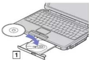 SONY Vaio VGN-A217M - Using the disc drive - 3