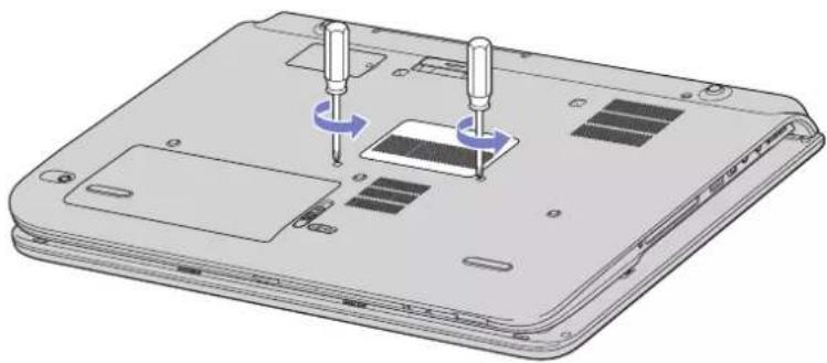 SONY Vaio VGN-A217M - Removing and installing a memory module - 4