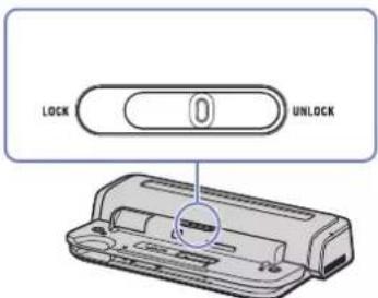 SONY Vaio VGN-A217M - Attaching your computer to a docking station - 4