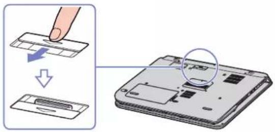 SONY Vaio VGN-A217M - Attaching your computer to a docking station - 2